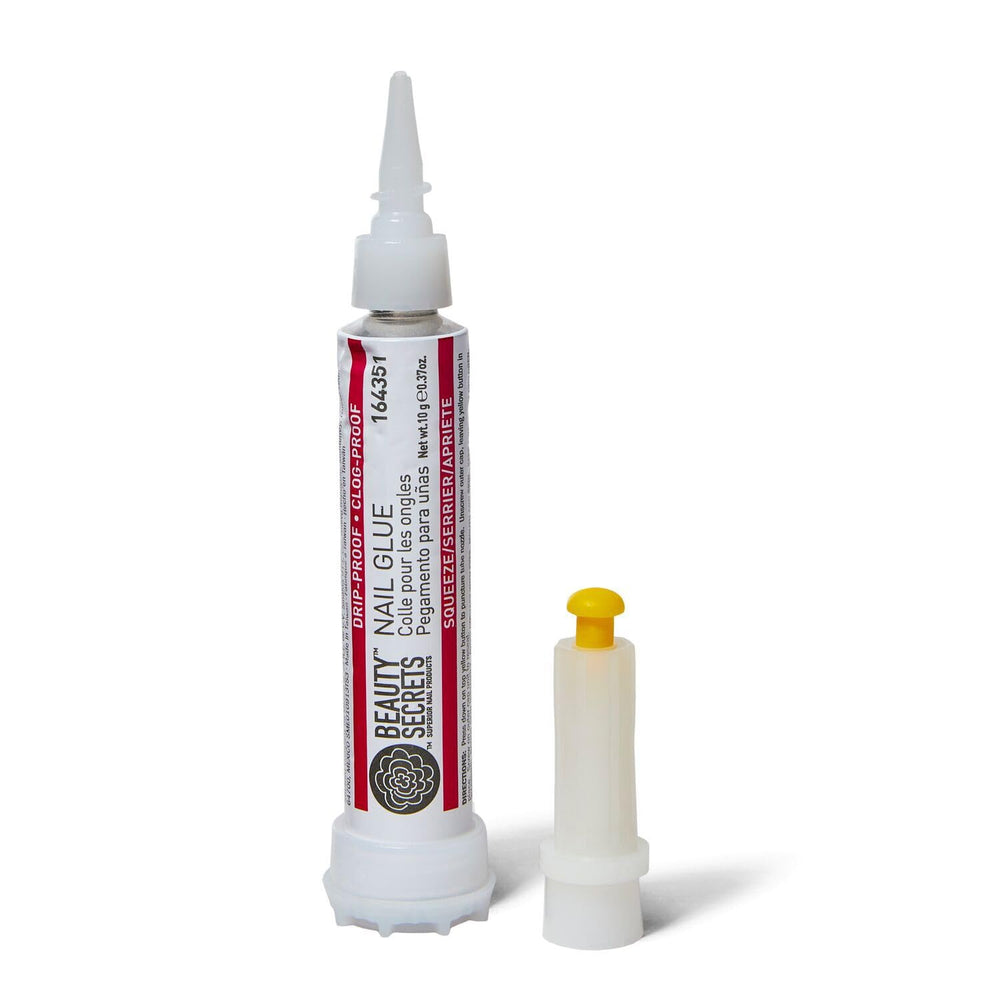 Beauty Secrets glue precision tip enabling mess-free bonding