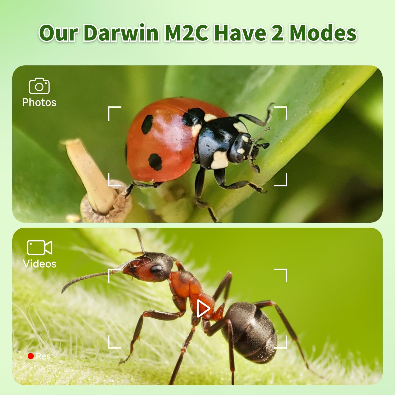 BEAVERLAB Finder 4.0 built-in camera captures 1080p videos for sharing results.