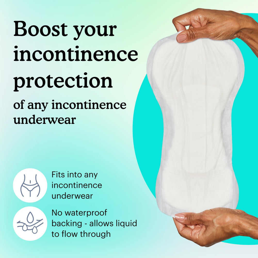 Because Overnight Booster Pads provide four-cup absorbency for increased protection
