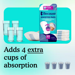 Because Overnight Booster Pads prepared for travel on trips and hotel stays