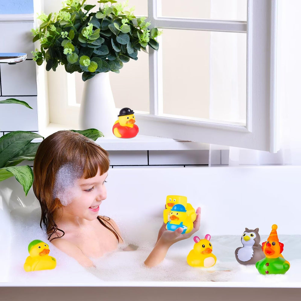 BECEEL party favors floating ducks decorate events and poolside gatherings.
