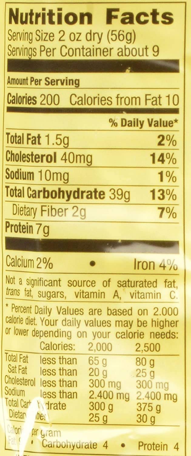 Bechtle Bavarian Spaetzle ingredients highlight Swabian egg noodles' authentic flavor.