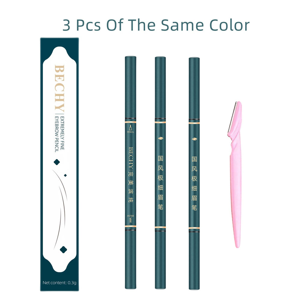 BECHY 3-Pcs brown pencils deliver natural-looking, defined brows