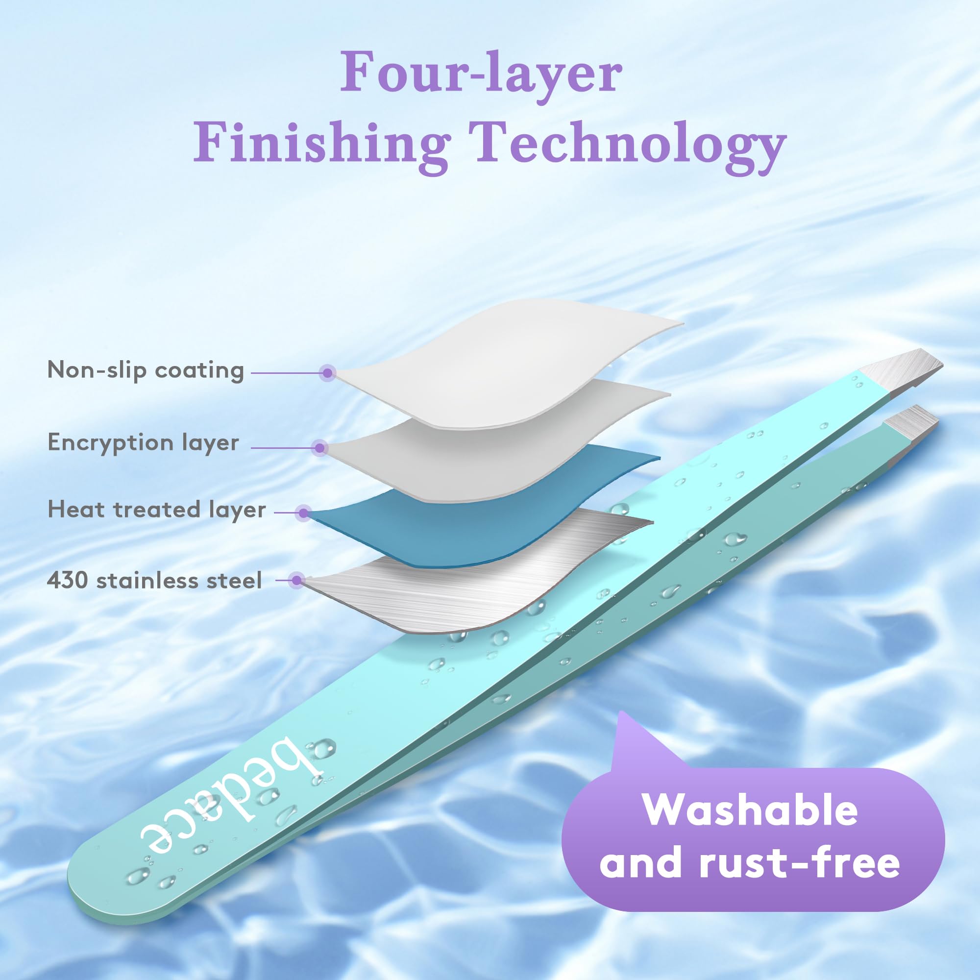 Bedace flat mouth for quick hair removal in small areas