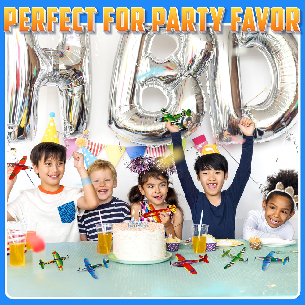 Bedwina bulk 12-pack gliders offers affordable classroom or party prizes