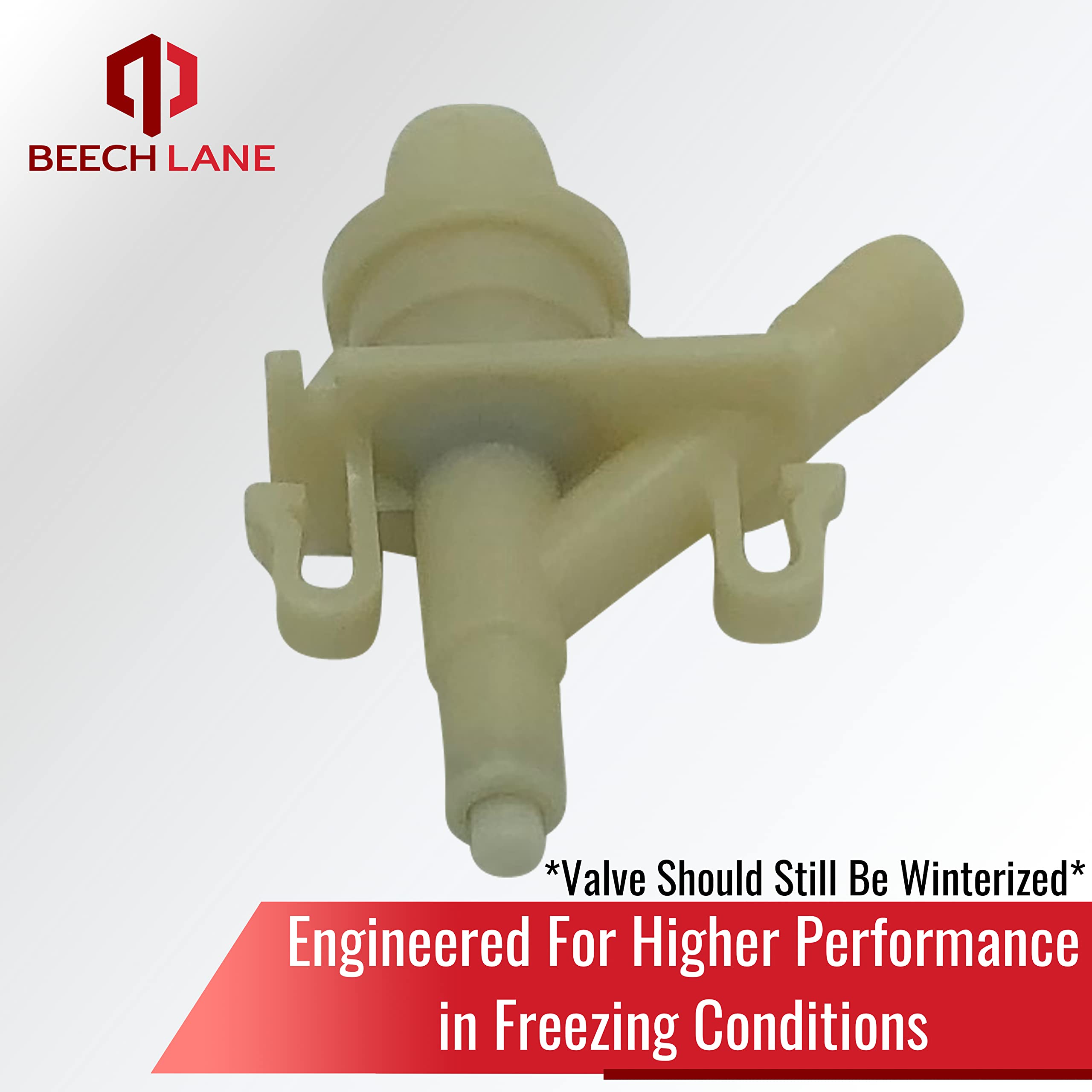 Over-engineered valve design extends lifespan for dependable operability.