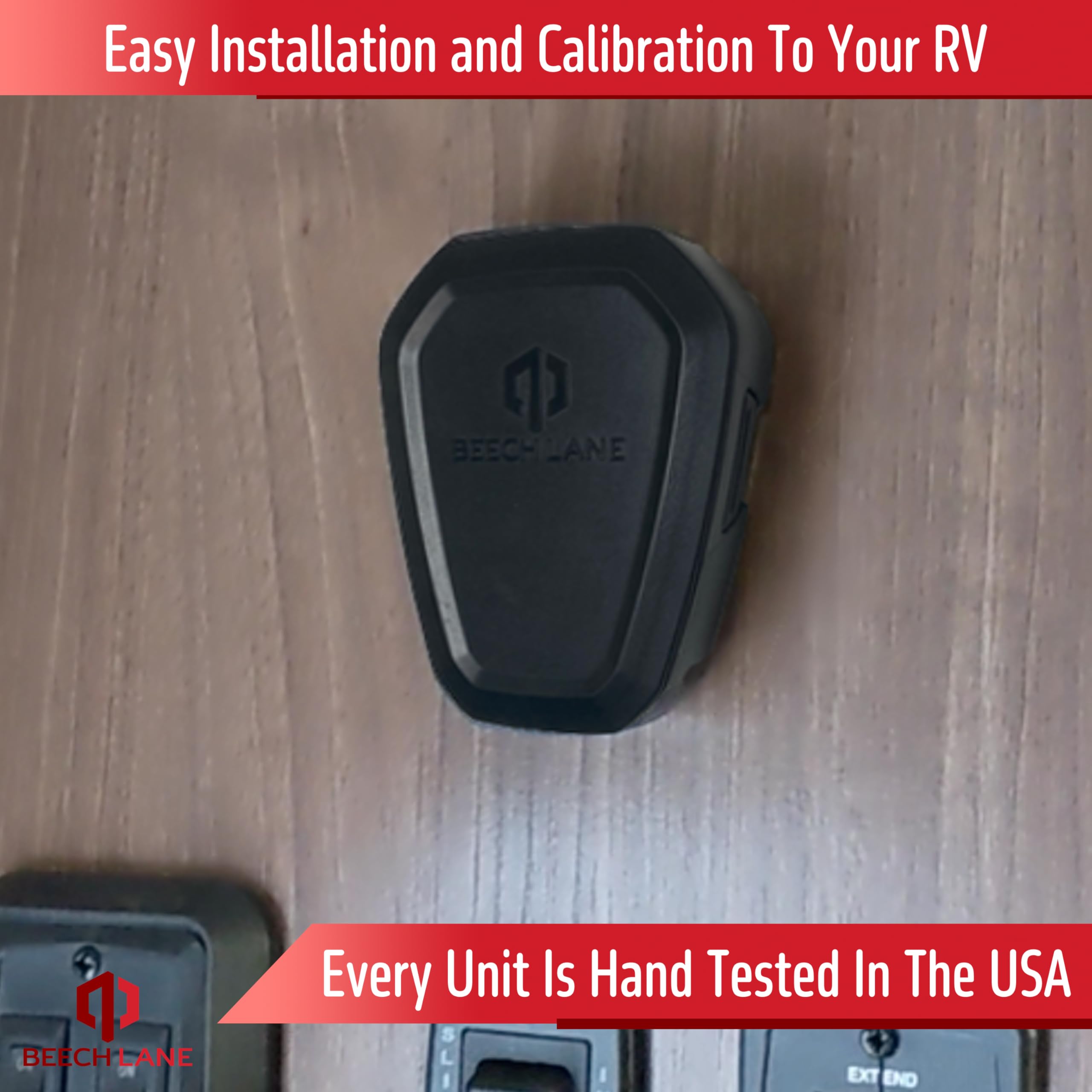 Beech Lane wireless rv leveler warranty information highlights peace of mind.