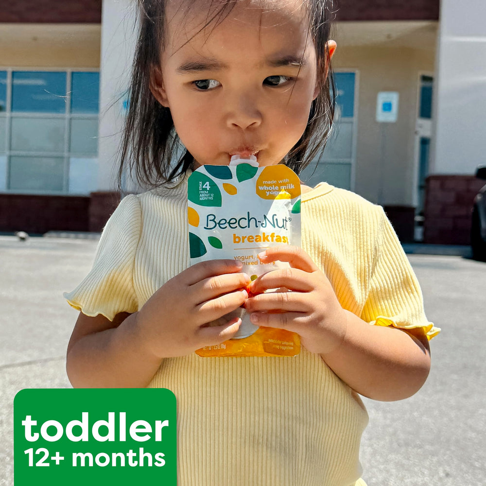 Beech-Nut yogurt-based snack supports varied textures and flavors for babies