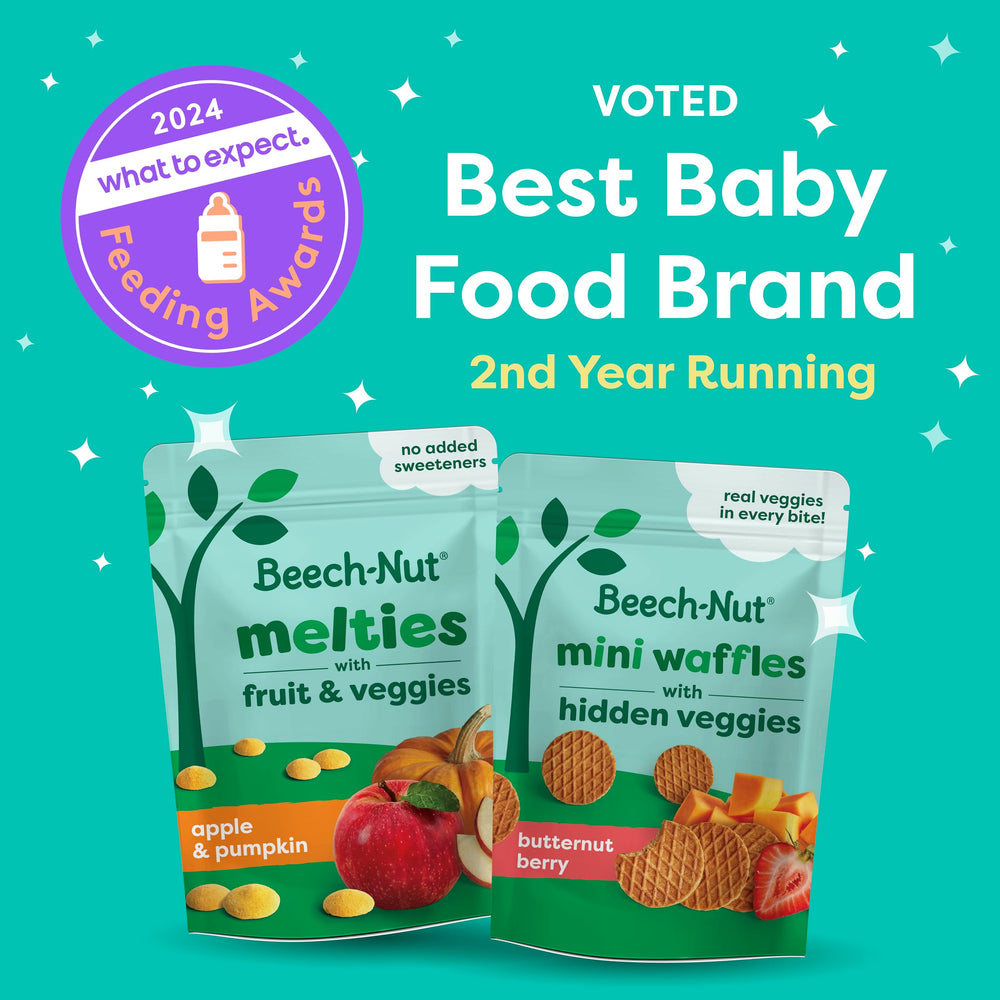 Beech-Nut Oaty Bites non-GMO with no artificial additives on packaging.