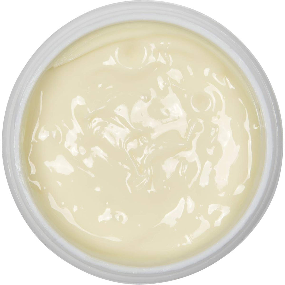 Cream texture close-up of BeeFriendly Vaginal Moisturizer showing smooth finish