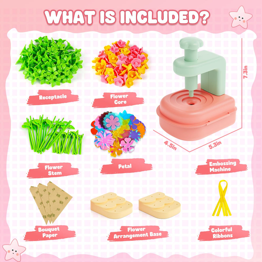 Beefunni crafts kit offers endless decorating possibilities for kids ages four to eight.