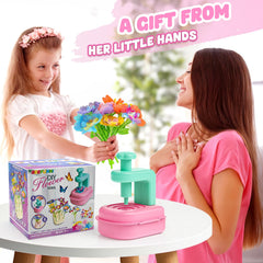 Beefunni flower bouquet kit flower press for flattening petals.
