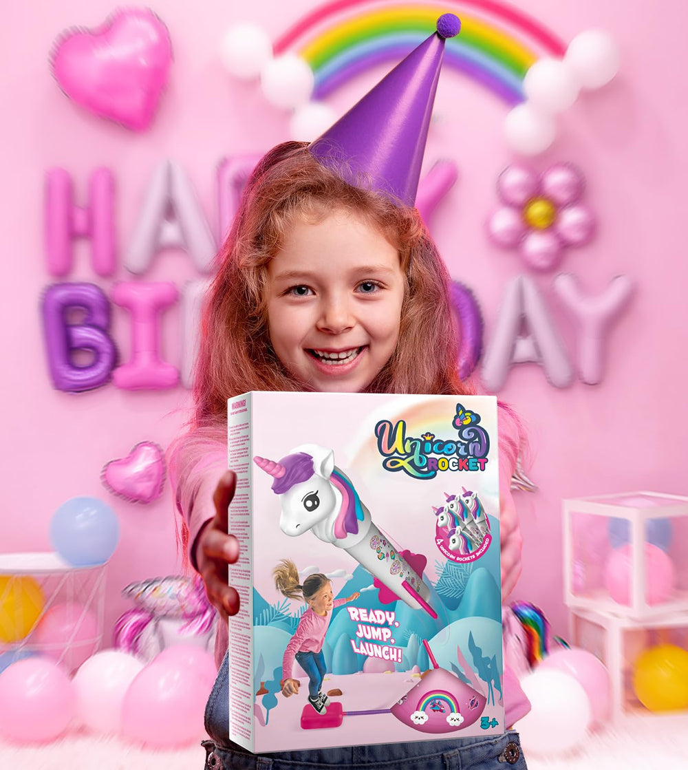 Beefunni Unicorn Rocket Launcher gift-pack presented as a ready-to-gift toy.