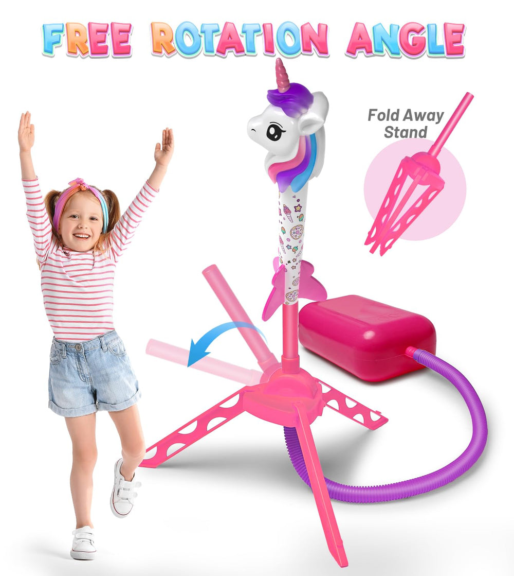 Beefunni Unicorn Rocket Launcher in action with kids enjoying active play.