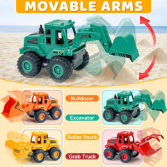 Beestech road roller toy, easy to push and roll in sand.