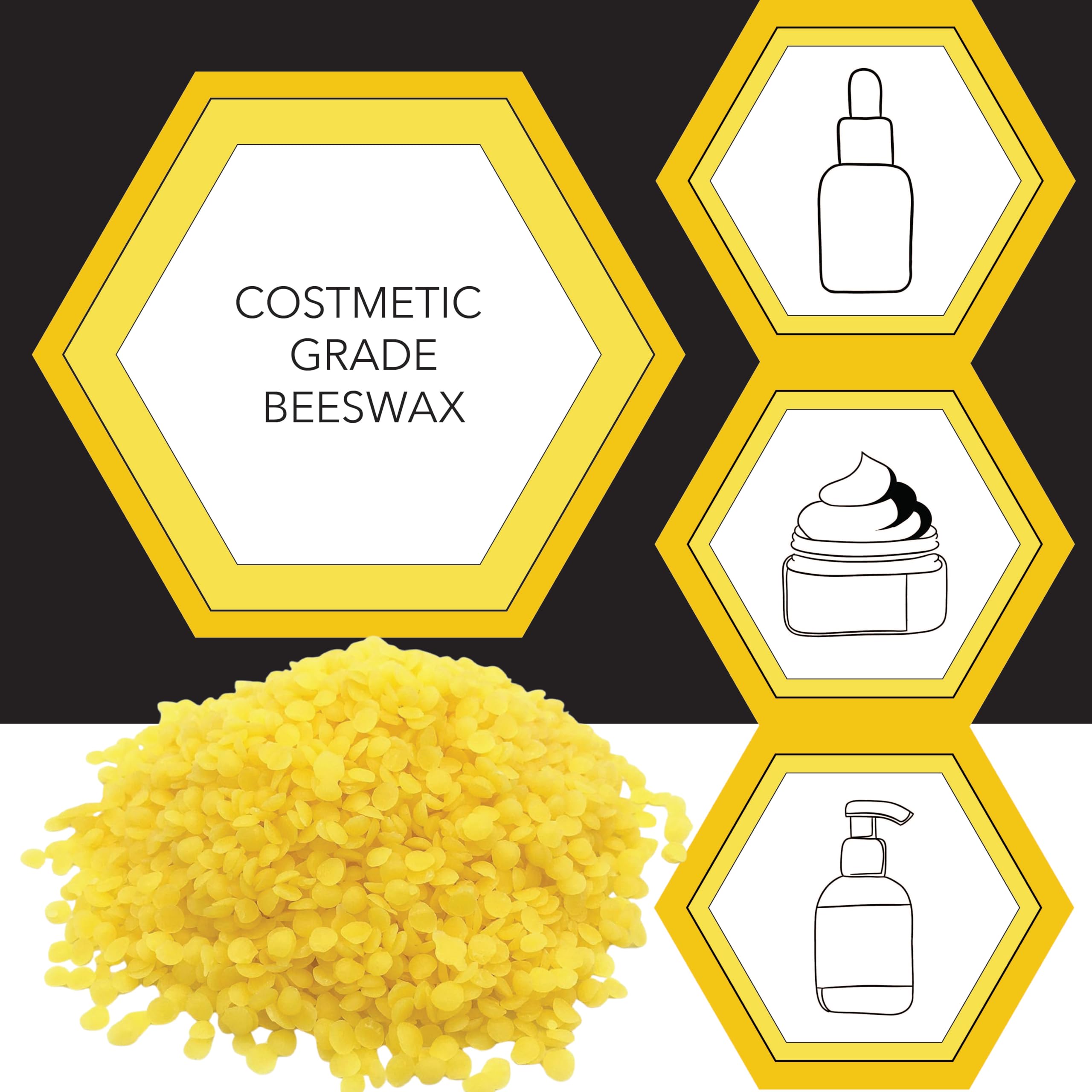 Beesworks beeswax for candle making and soap crafting with a subtle fragrance
