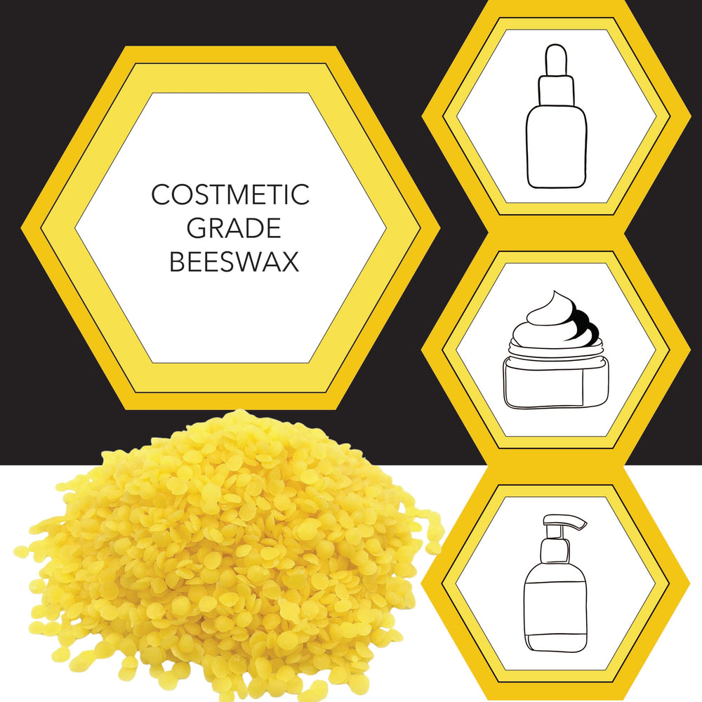 Beesworks beeswax for candle making and soap crafting with a subtle fragrance