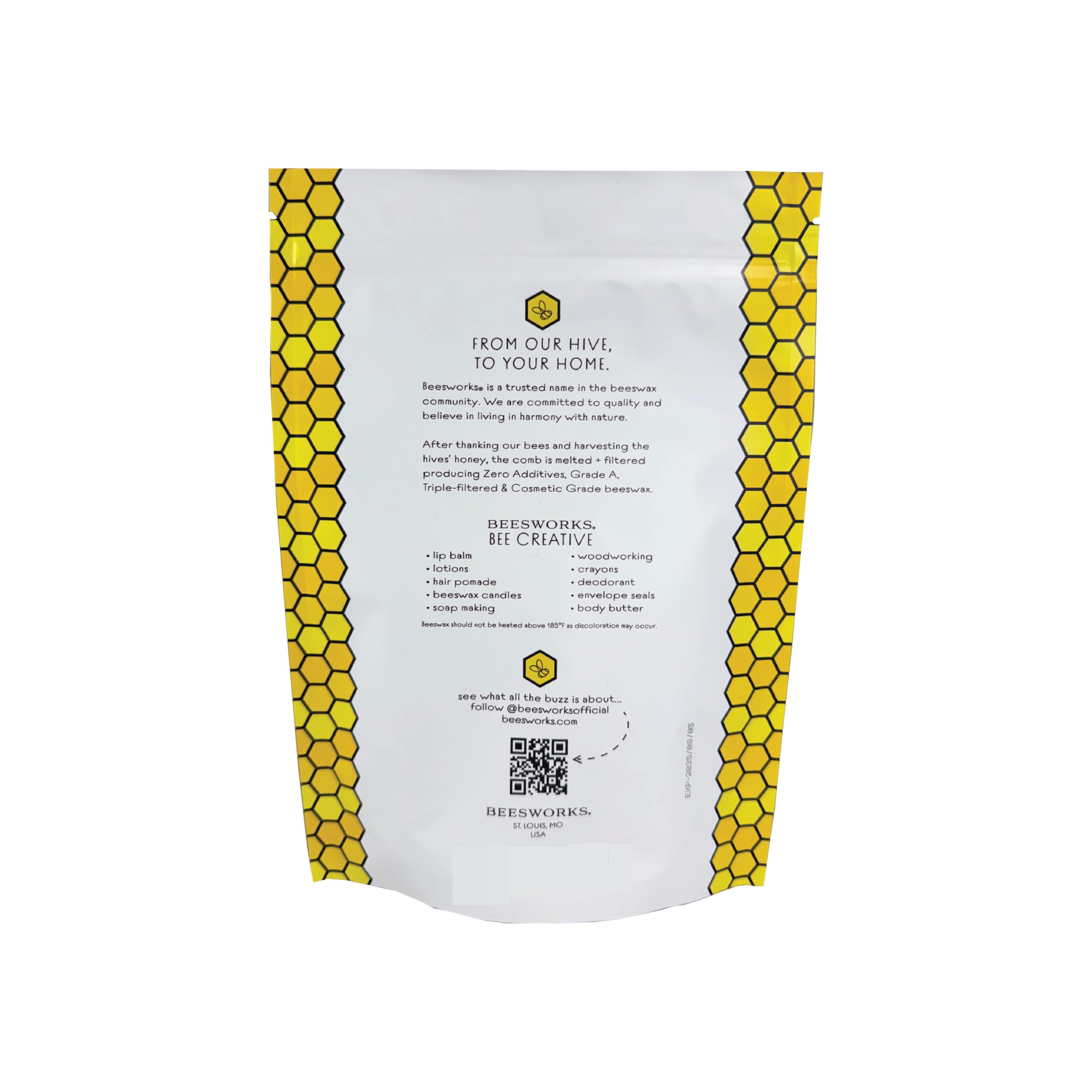 Beesworks wax pellets create smooth textures in lotions and salves