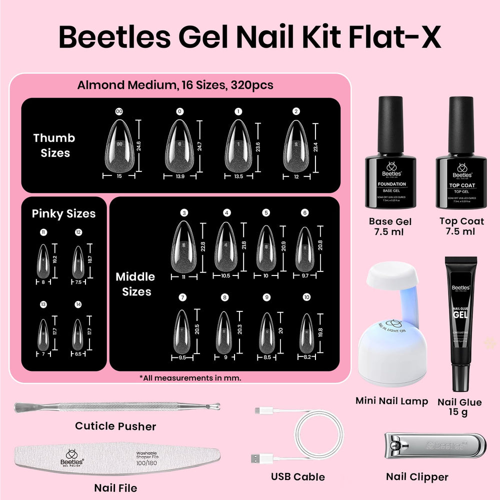 Beetles base gel 7.5ml provides a smooth foundation for long-lasting manicures.