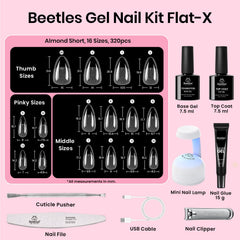 Beetles Base Gel 7.5ml for durable shine and smooth nail prep.