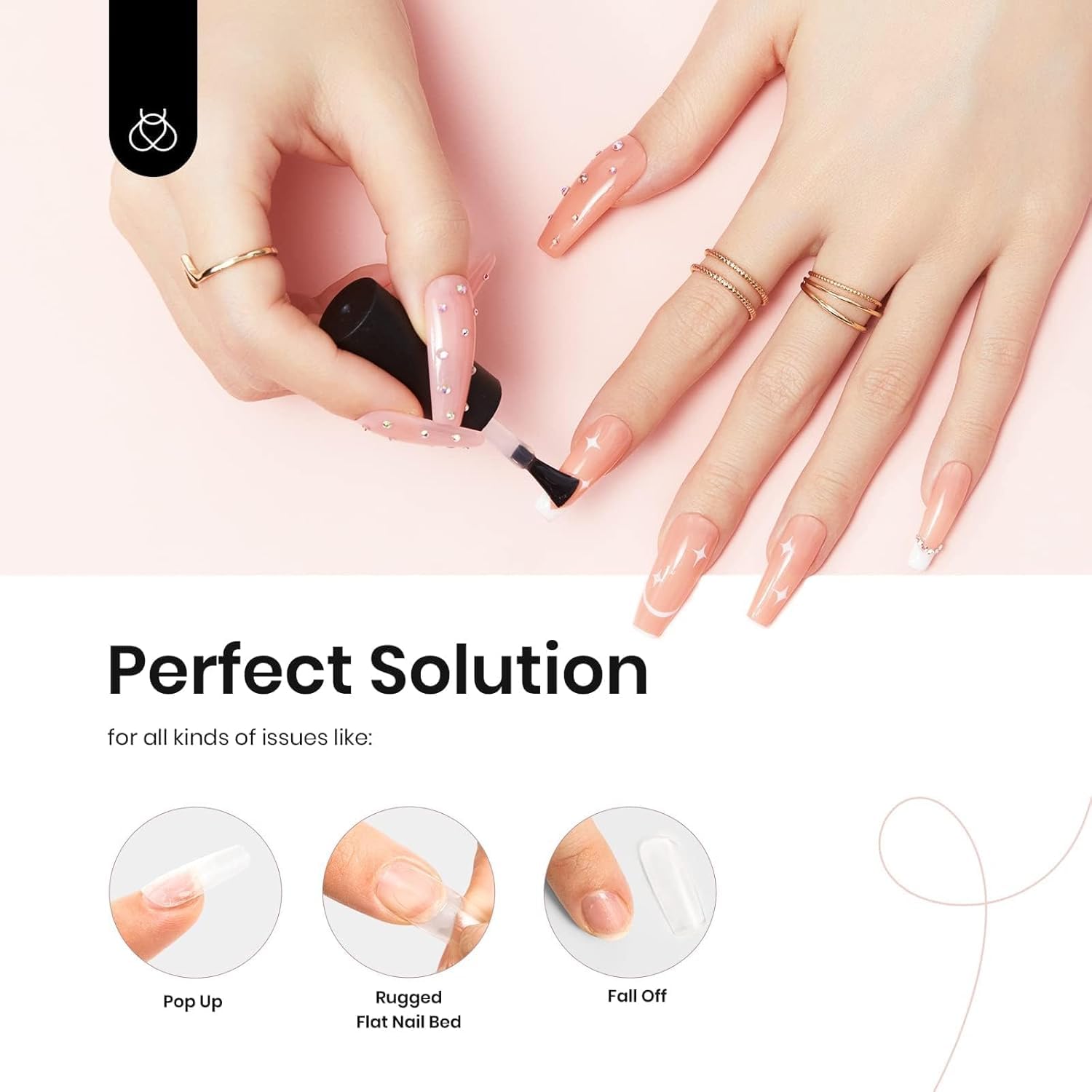 Beetles 5-in-1 brush offers precise, even gel spread for professional looking nails