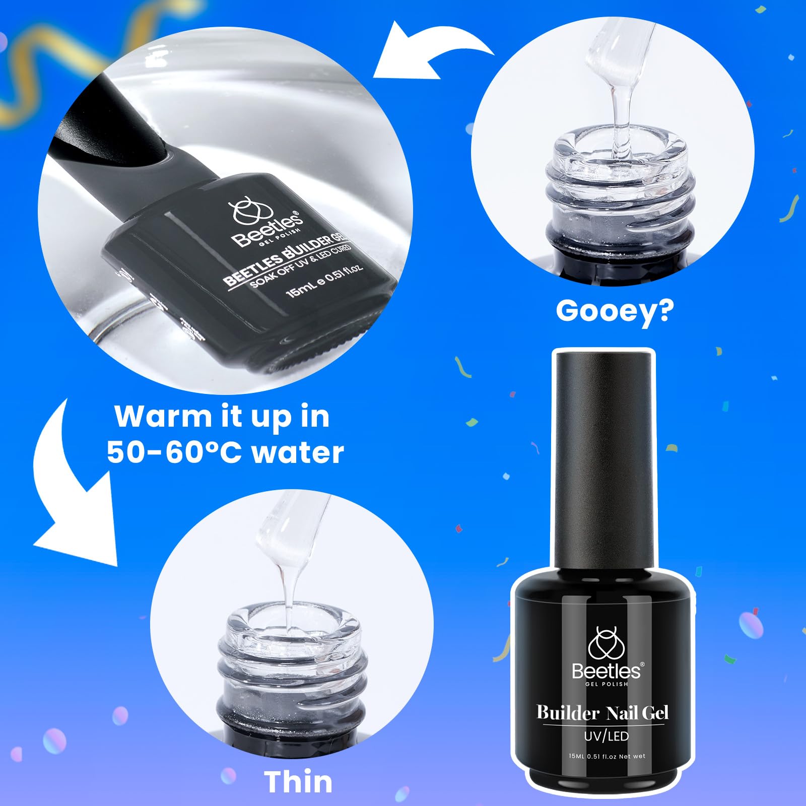 Beetles Builder Gel Set at-home DIY salon setup for nails
