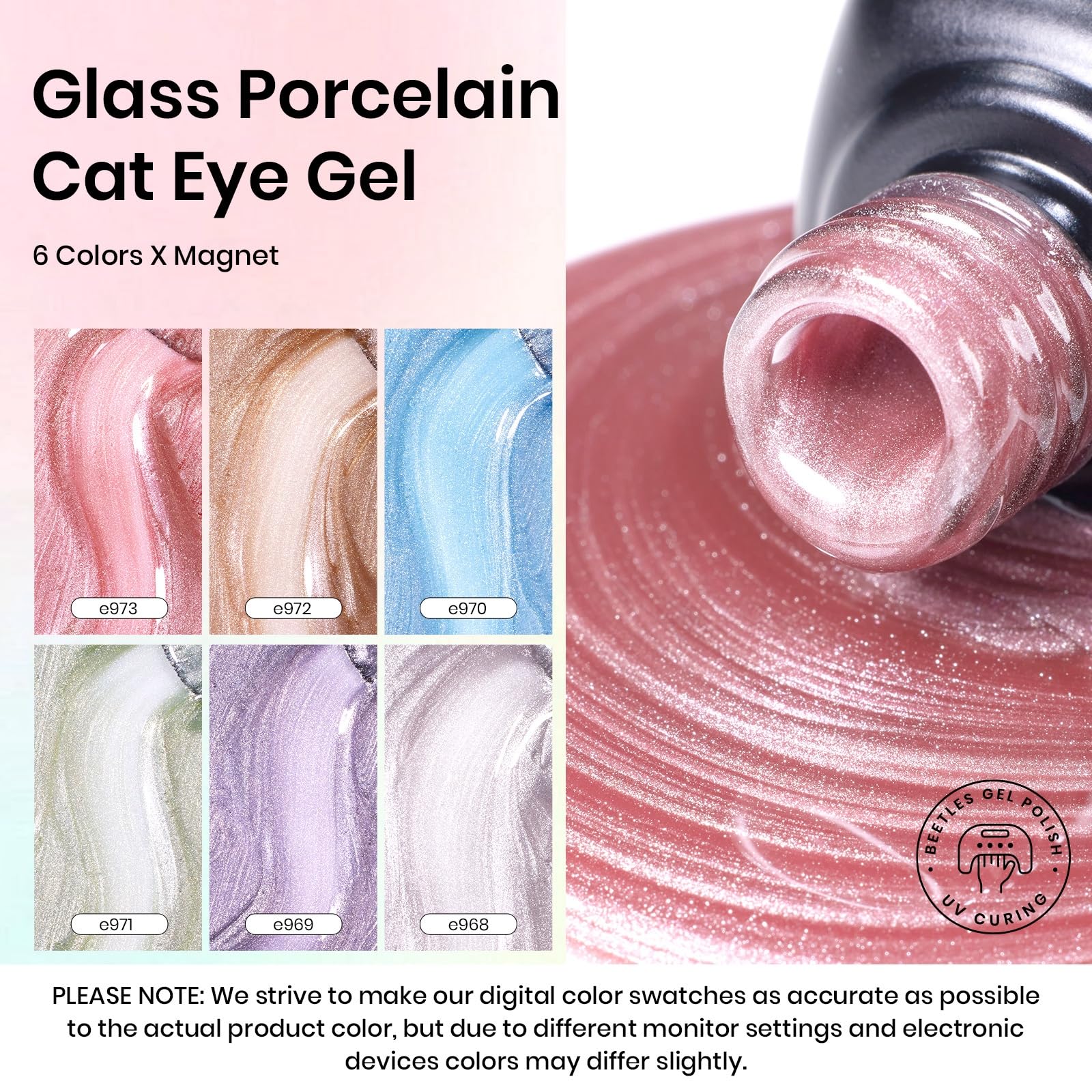 Beetles Cat Eye magnet kit highlights the cat-eye effect on any layer.