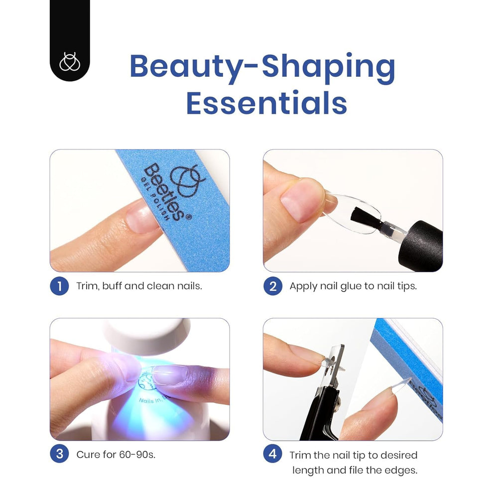 Beetles DIY manicure kit ready for quick extensions at home