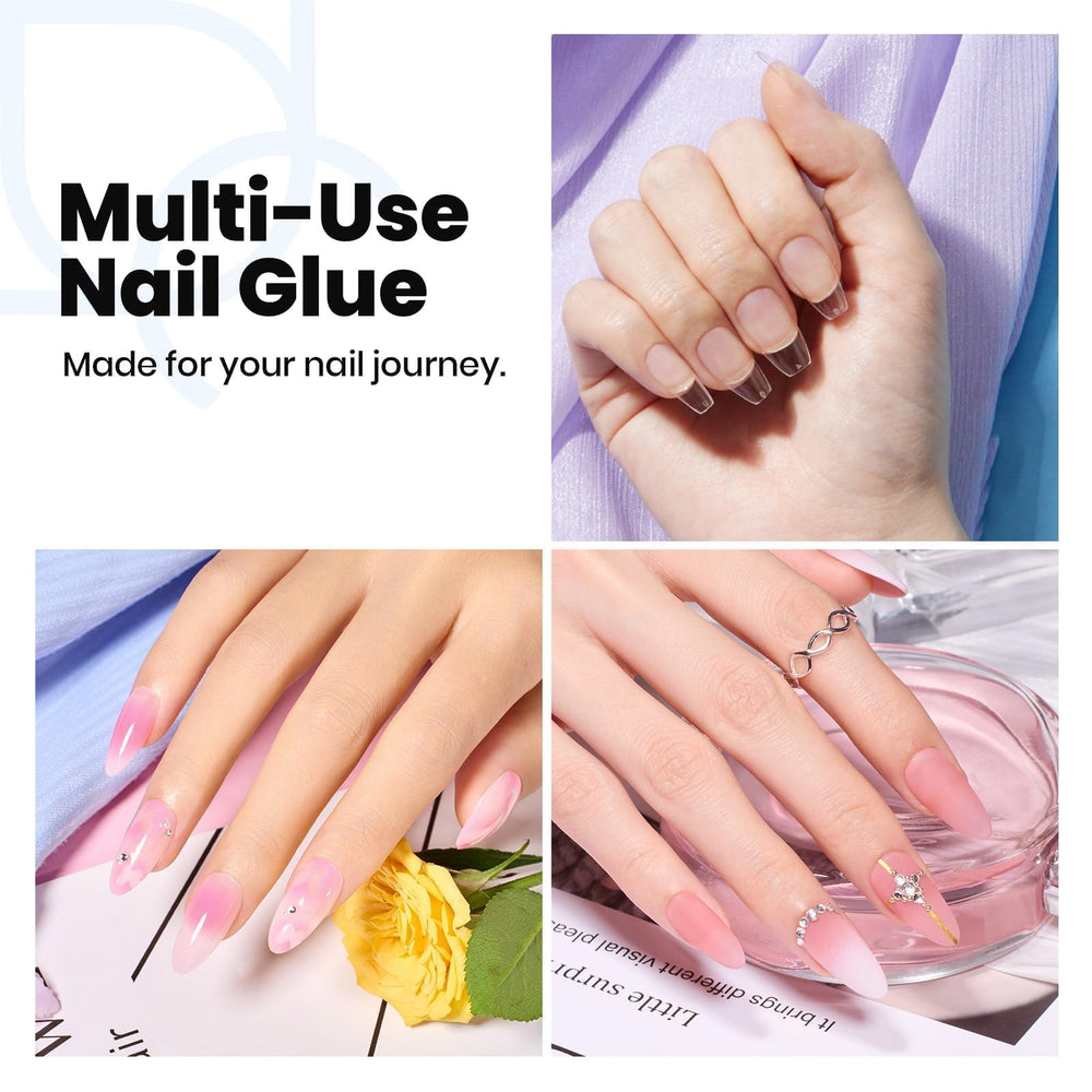 Beetles DIY nail care glue gel lets you achieve professional-looking nails at home.