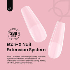 Beetles Etch-X numbered sizes 0-11 ensure precise tip selection during fittings.