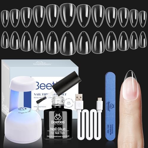 Beetles Gel Nail Kit with UV lamp for at-home manicures