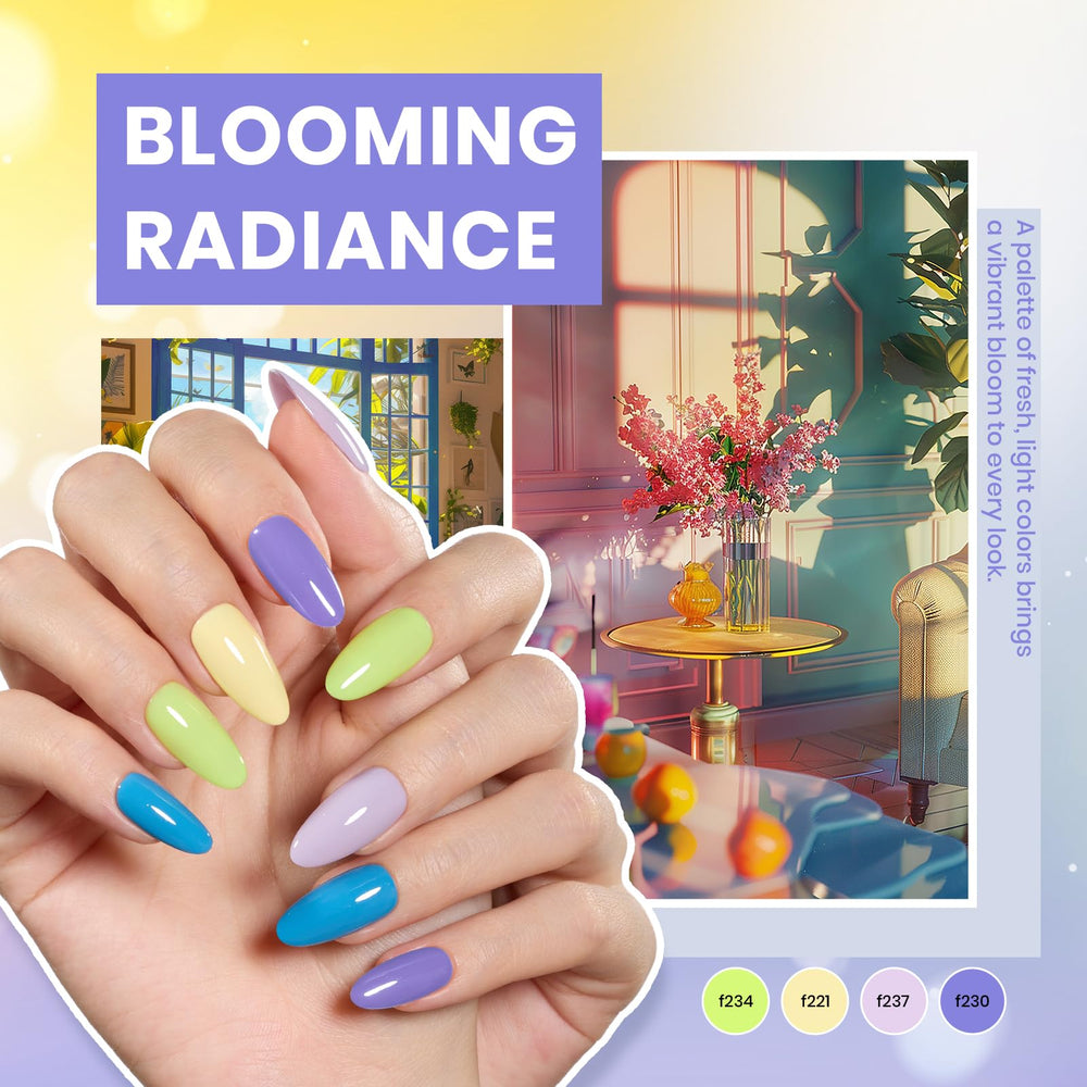 Beetles 55-color gel polish collection for diverse nail looks.