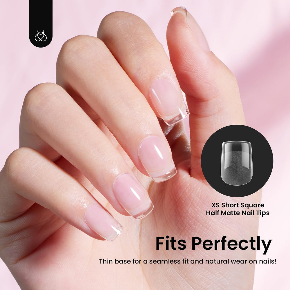 Beetles Gel Nail Tips full-cover press-on nails for salon-like results at home.