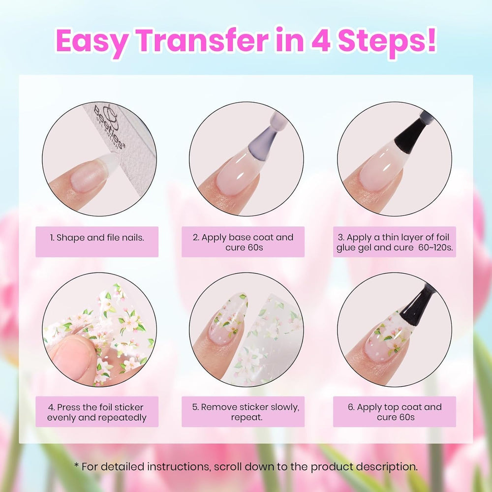 Beetles Gel Polish Kit soak-off formula for easy removal.