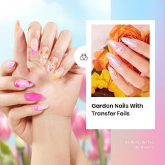 Beetles Gel Polish Kit Impressionist Garden color set for vibrant summer nails.