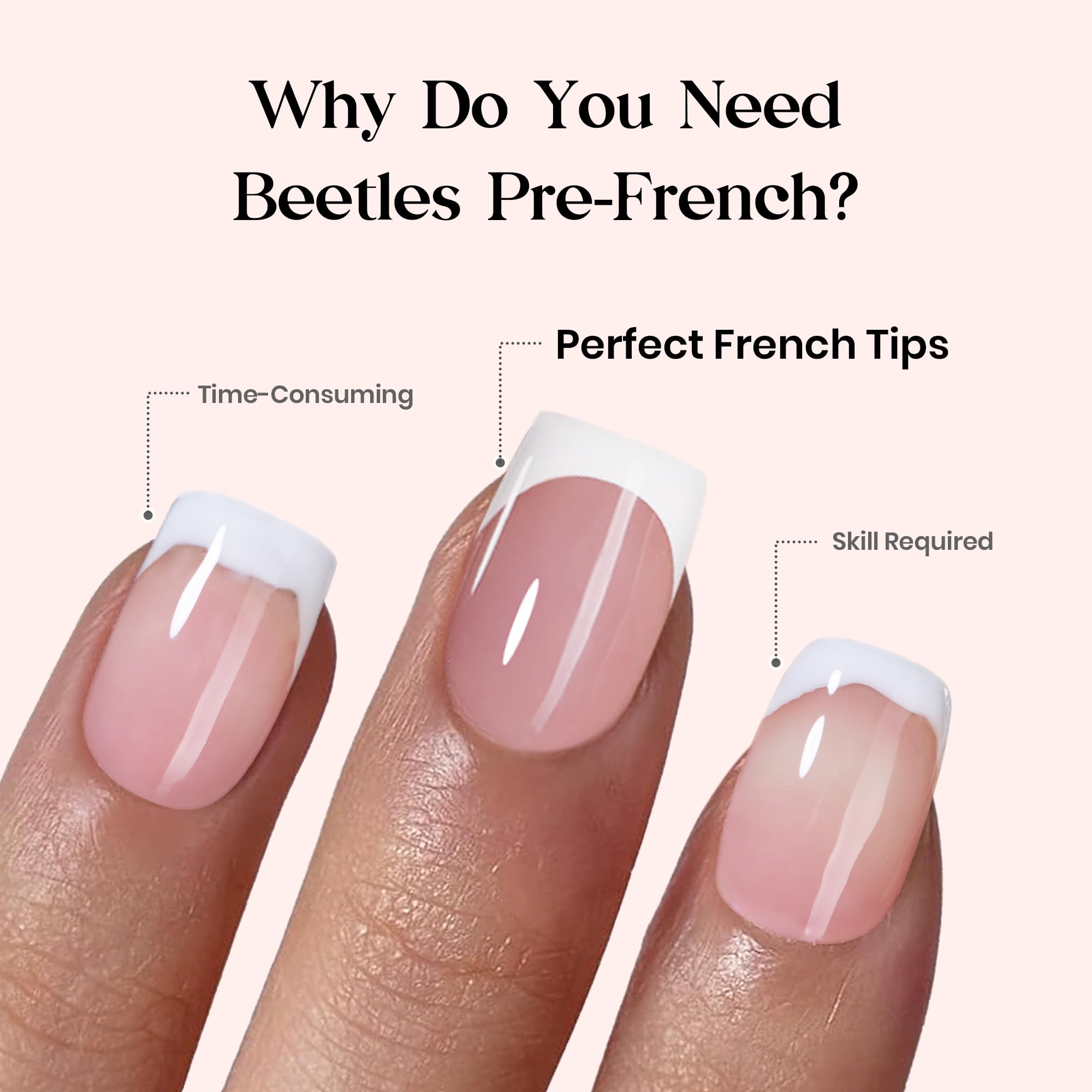 Beetles gift-ready nail set ideal for women and beginners.