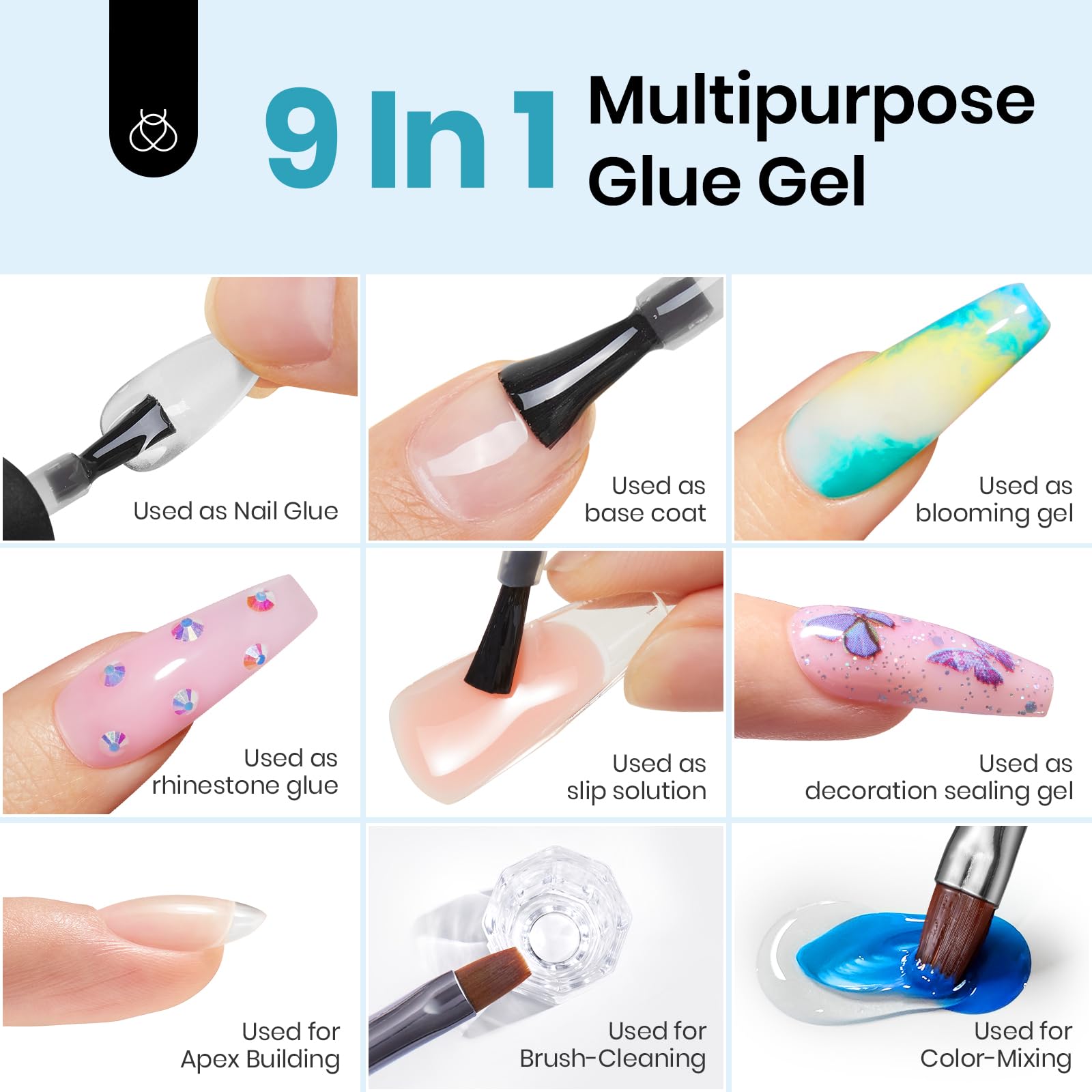 Beetles glass-like liquid finish highlighting salon-grade gloss.