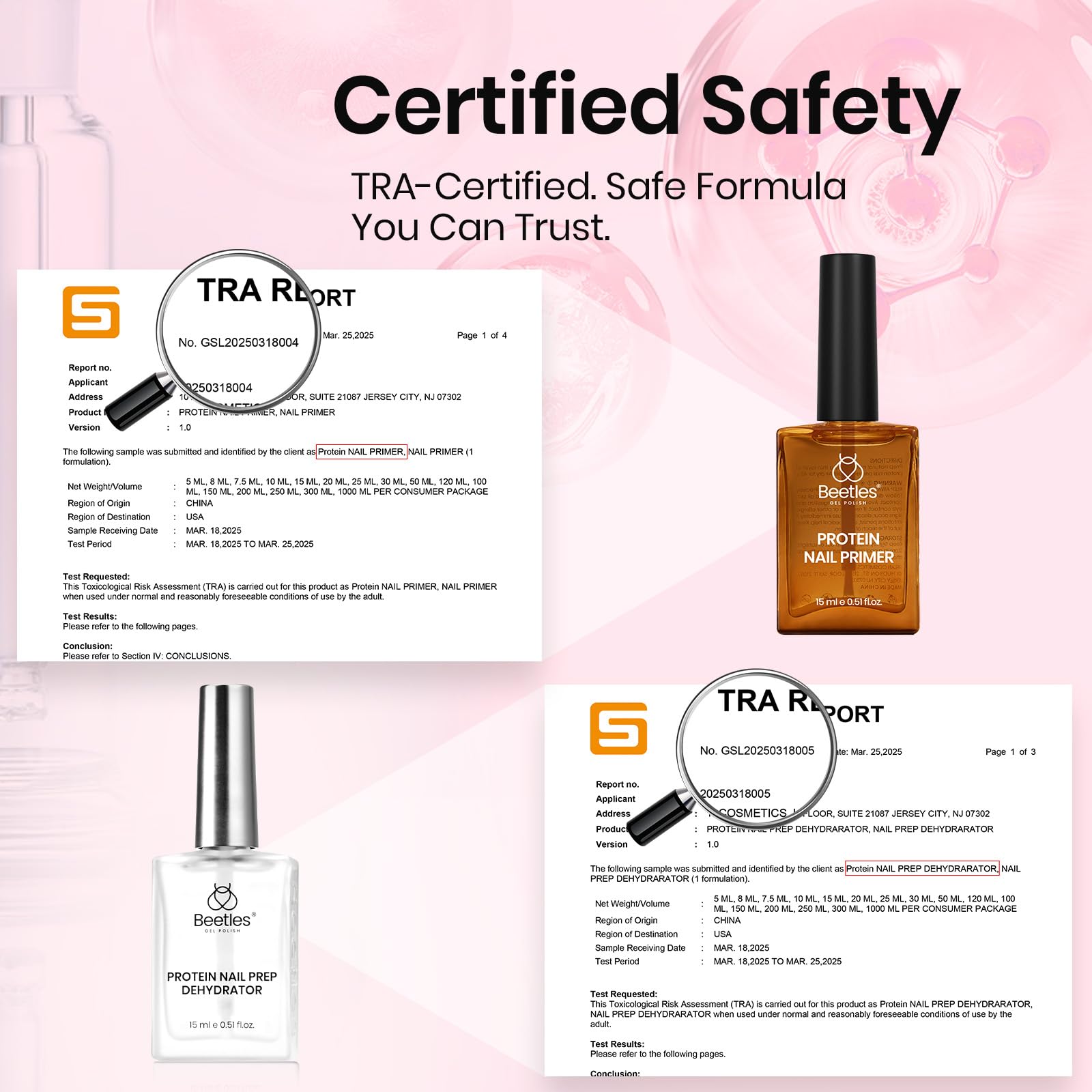Beetles HEMA-free and acid-free kit box supports sensitive nails.