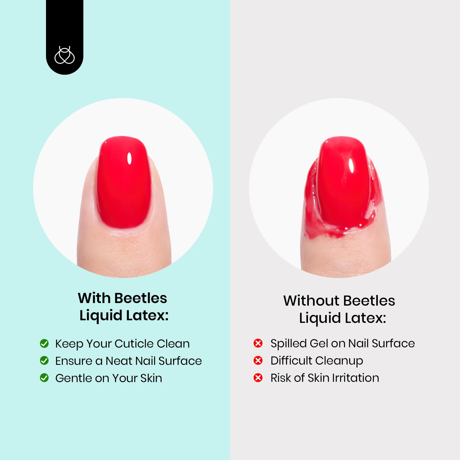 Beetles nail stick helps define clean edges for manicures