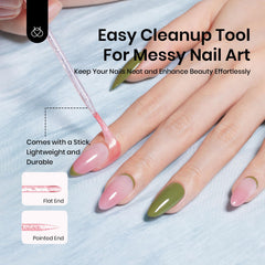 Beetles Liquid Latex white guards cuticles during nail art