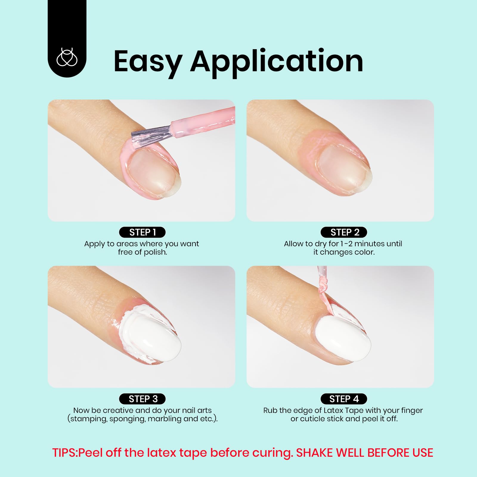 Beetles Liquid Latex storage tips to prevent drying