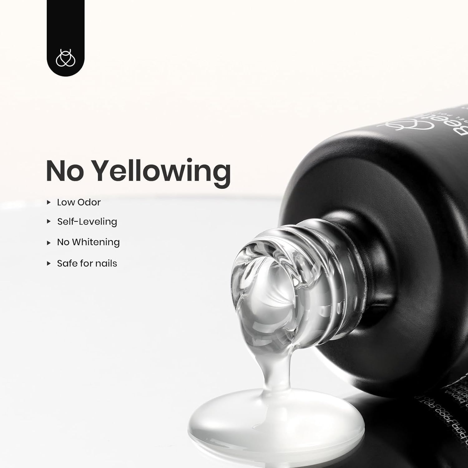 Beetles Matte Top Coat works with all gel brands for versatile use.