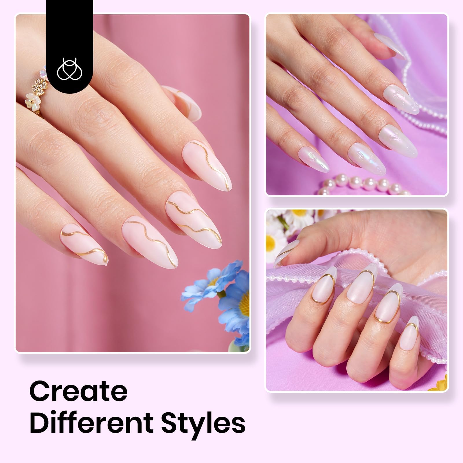 Beetles Matte Top Coat provides durable matte shine with flexible wear.