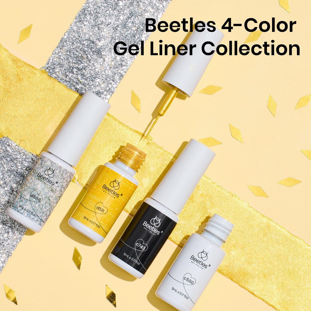 Beetles Nail Art Set packaging shown as gift-ready box