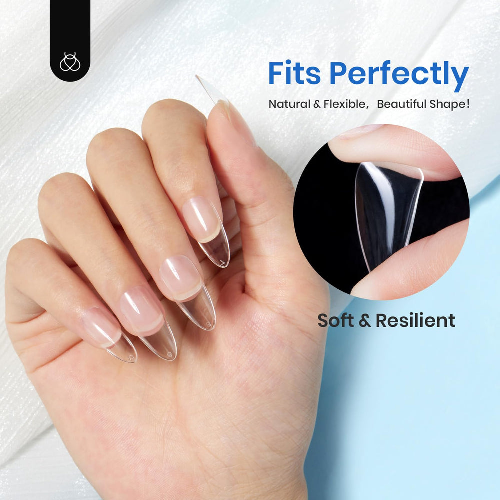 Beetles press-on nail tips set for DIY extensions