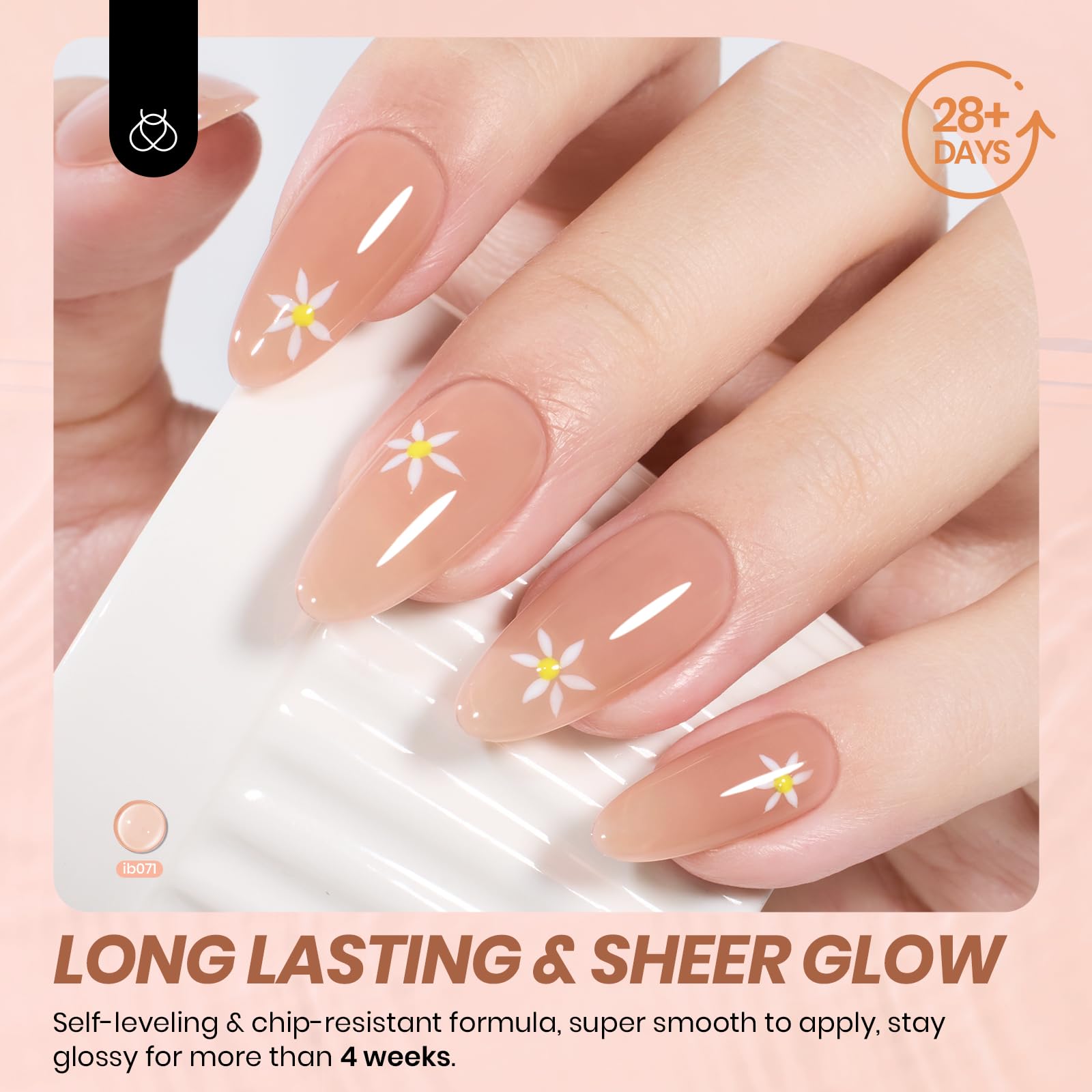 Beetles Nude Gel Polish is suitable for French nails and everyday looks.