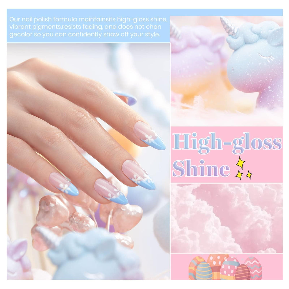 Beetles Pastel Gel Polish Set UV lamp curing scene for quick results.