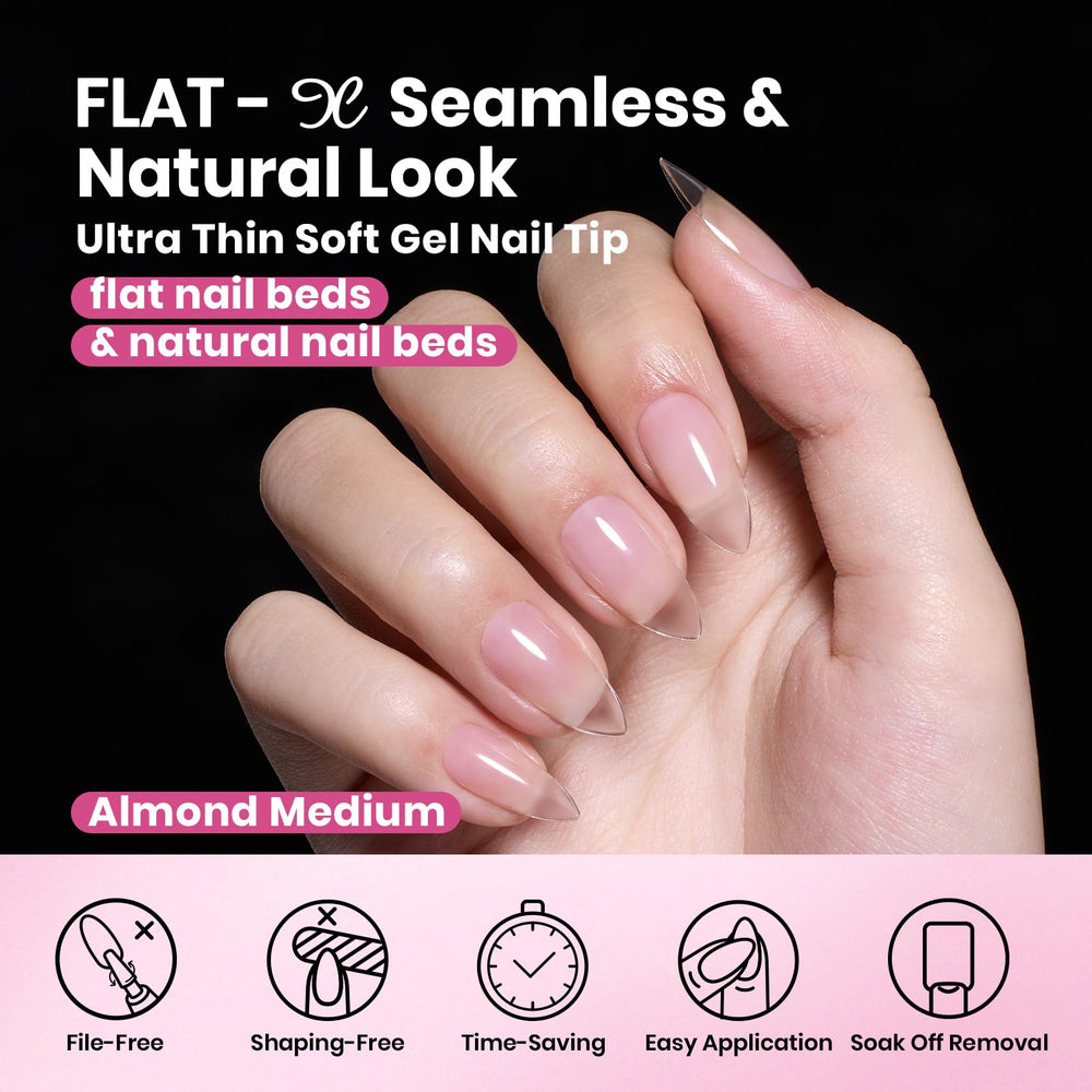 Beetles pre-etched tips boost adhesion and speed up DIY nail extensions.
