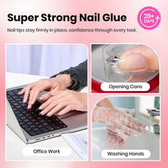 Beetles nail glue delivers durable, natural-feel bonding for tips.