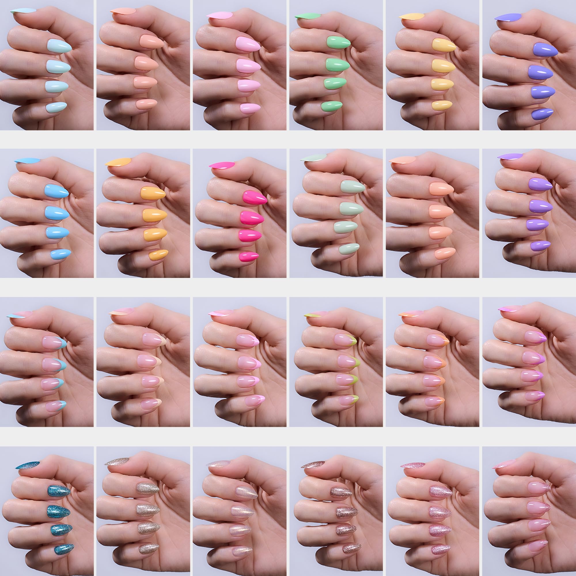 Beetles Chromatic Reverie 24 colors offer matte, glossy, and glitter options.